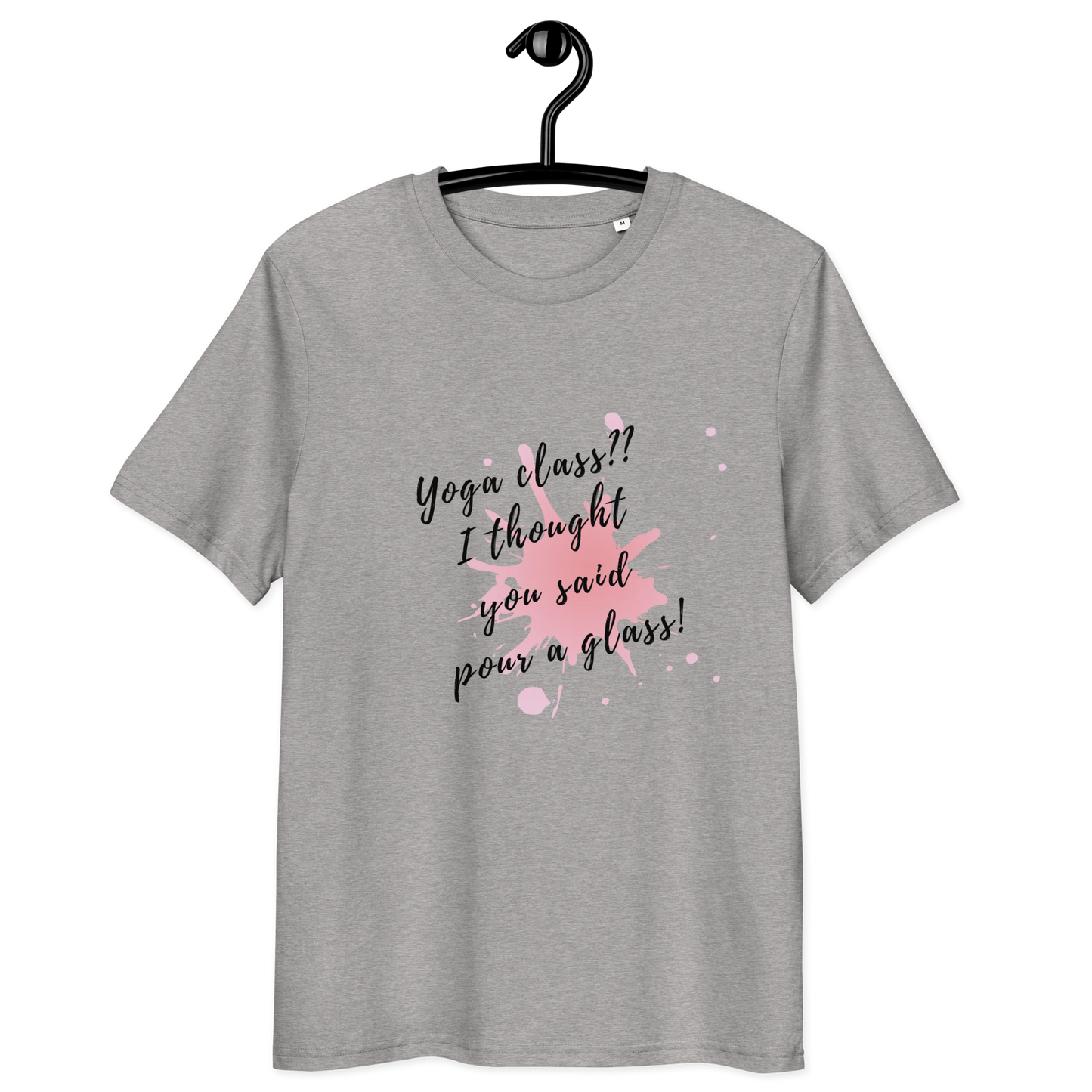 Bio-Baumwoll-T-Shirt "Yoga Class"