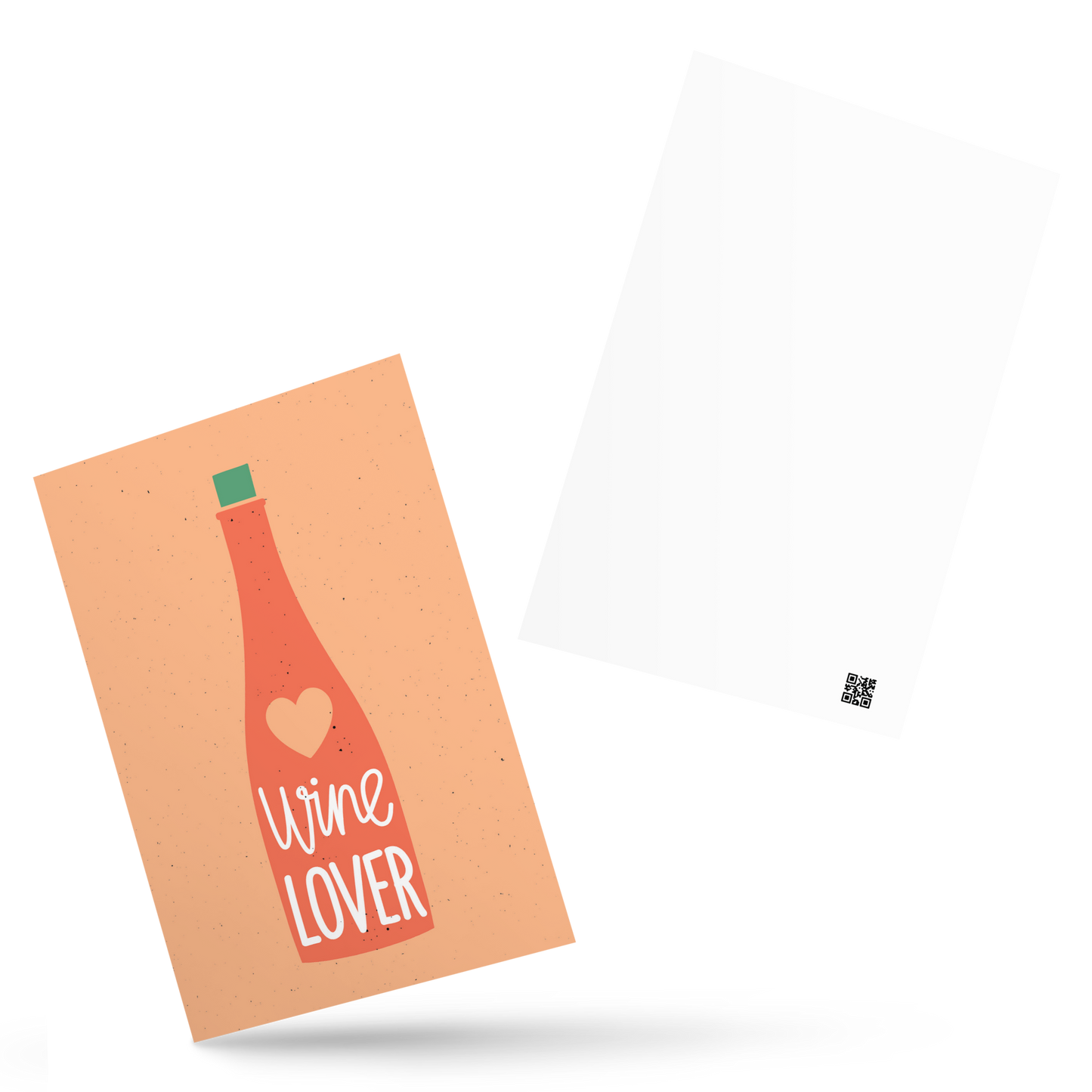 Postkarte - Wine lover -