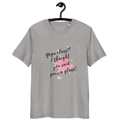 Bio-Baumwoll-T-Shirt "Yoga Class"