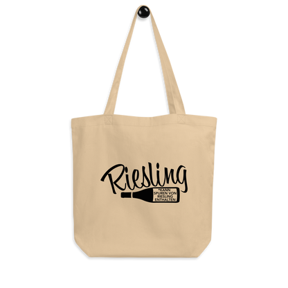 Bio-Stoffbeutel - Kann Spuren von Riesling enthalten