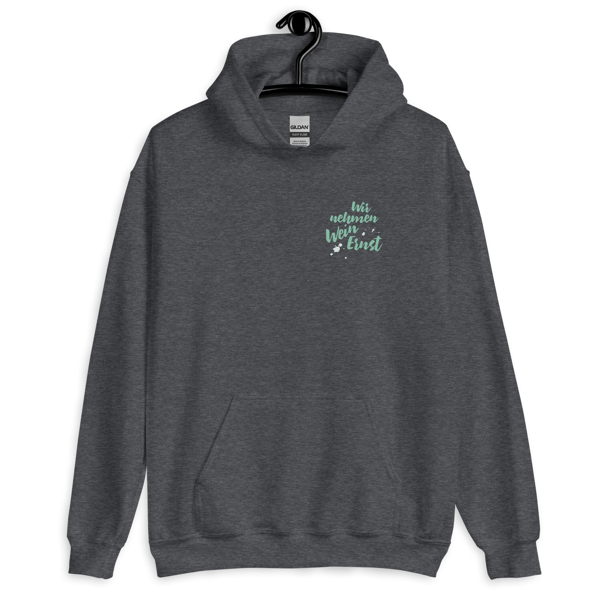 Hoodie "Wir nehmen Wein Ernst"