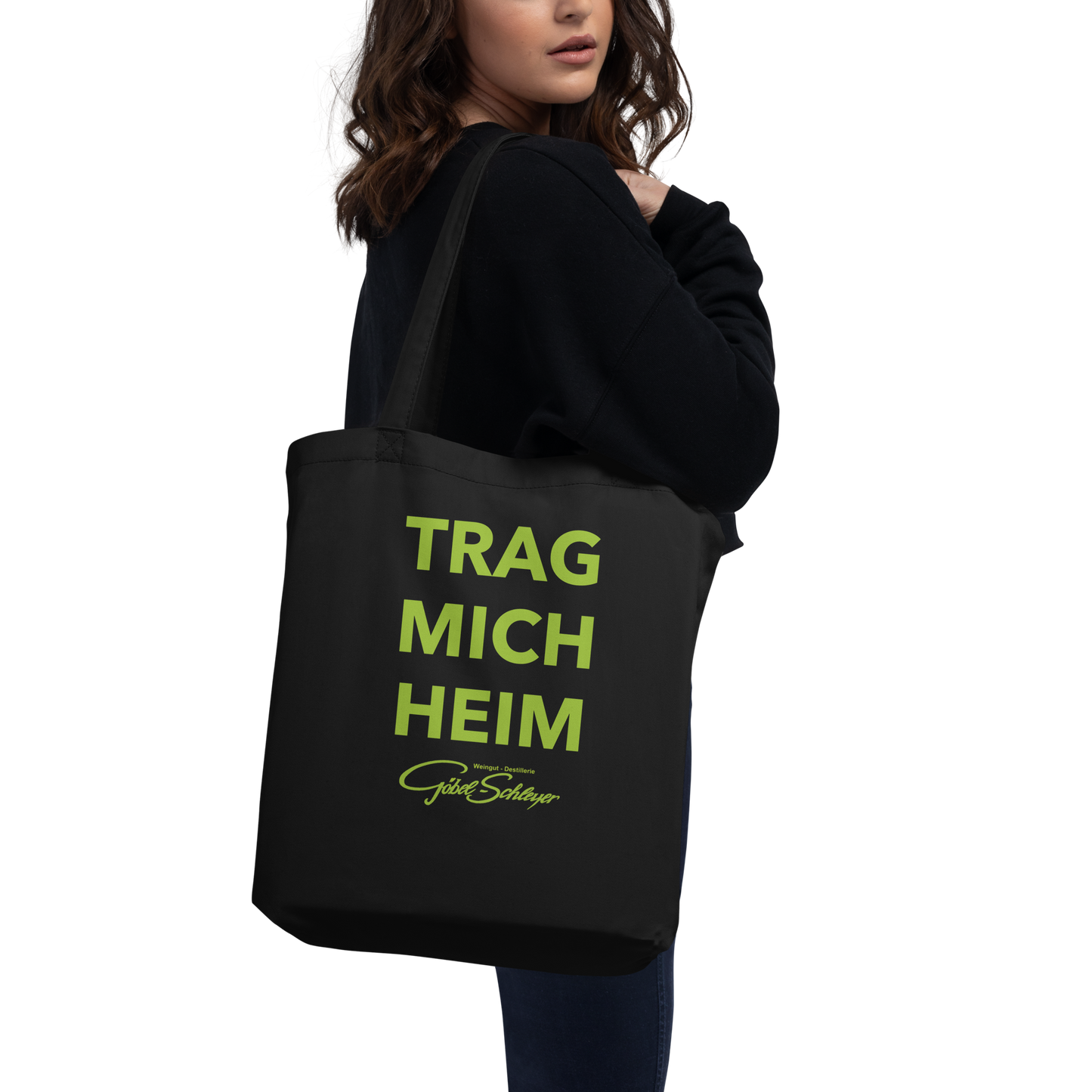 Bio-Baumwolltasche "TRAG MICH HEIM"