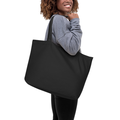 Große Bio-Baumwolltasche "TRAG MICH HEIM"