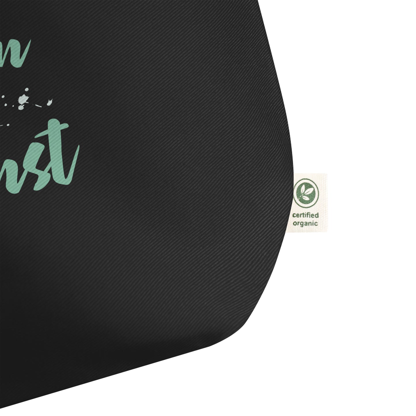 Große Bio-Baumwolltasche "Wir nehmen Wein Ernst"