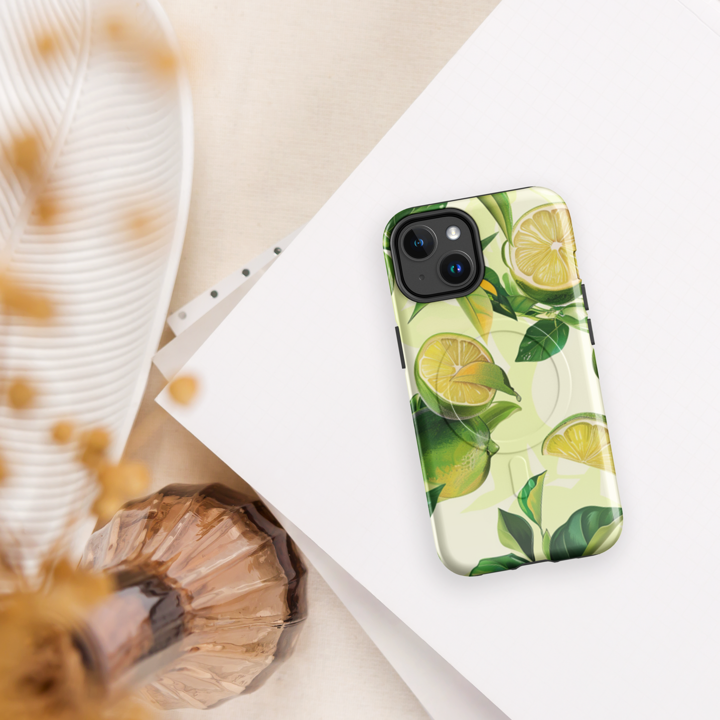 Hardcase iPhone®-Hülle mit MagSafe® Fresh Lime