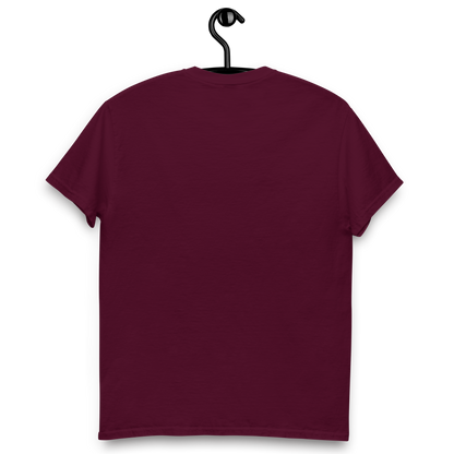 Ich bin nur wegen dem Glühwein hier - Klassisches Unisex T-Shirt