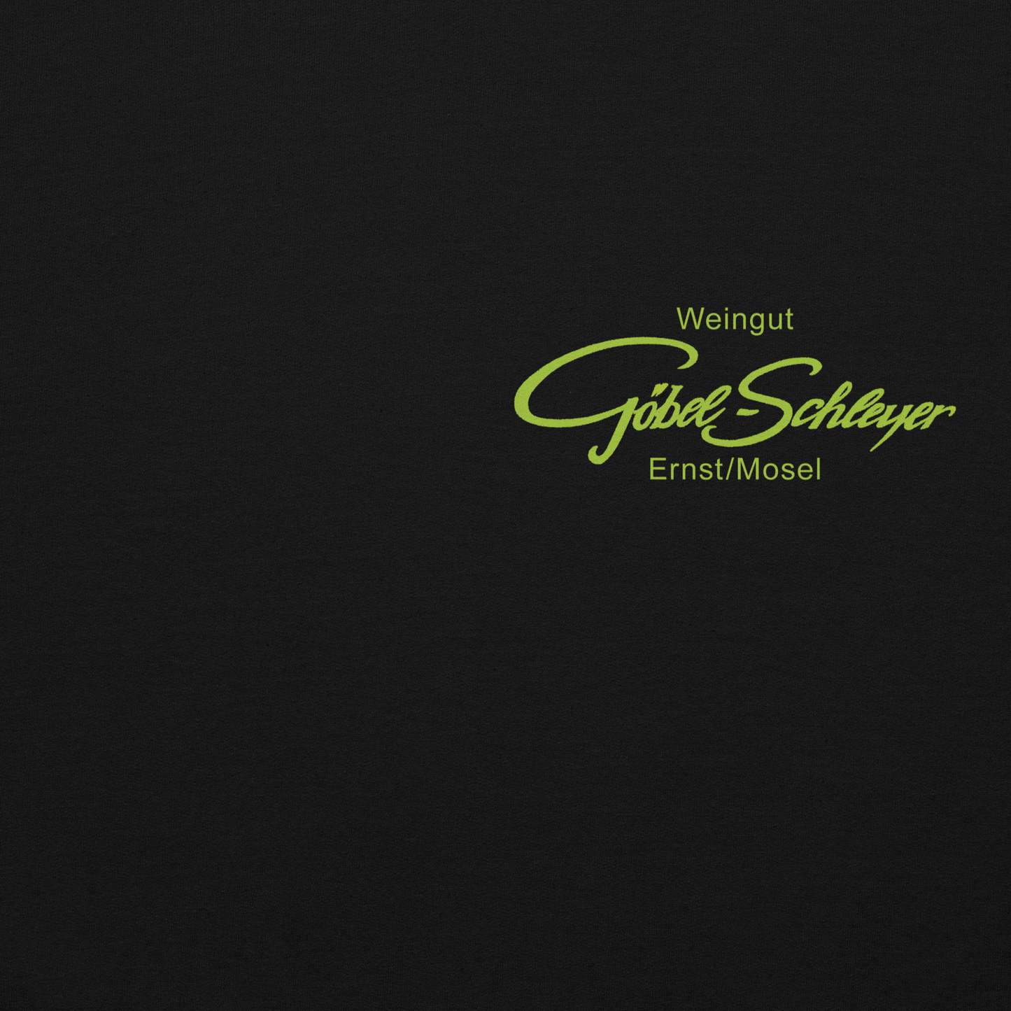 Hoodie mit Logo "Weingut Göbel-Schleyer"