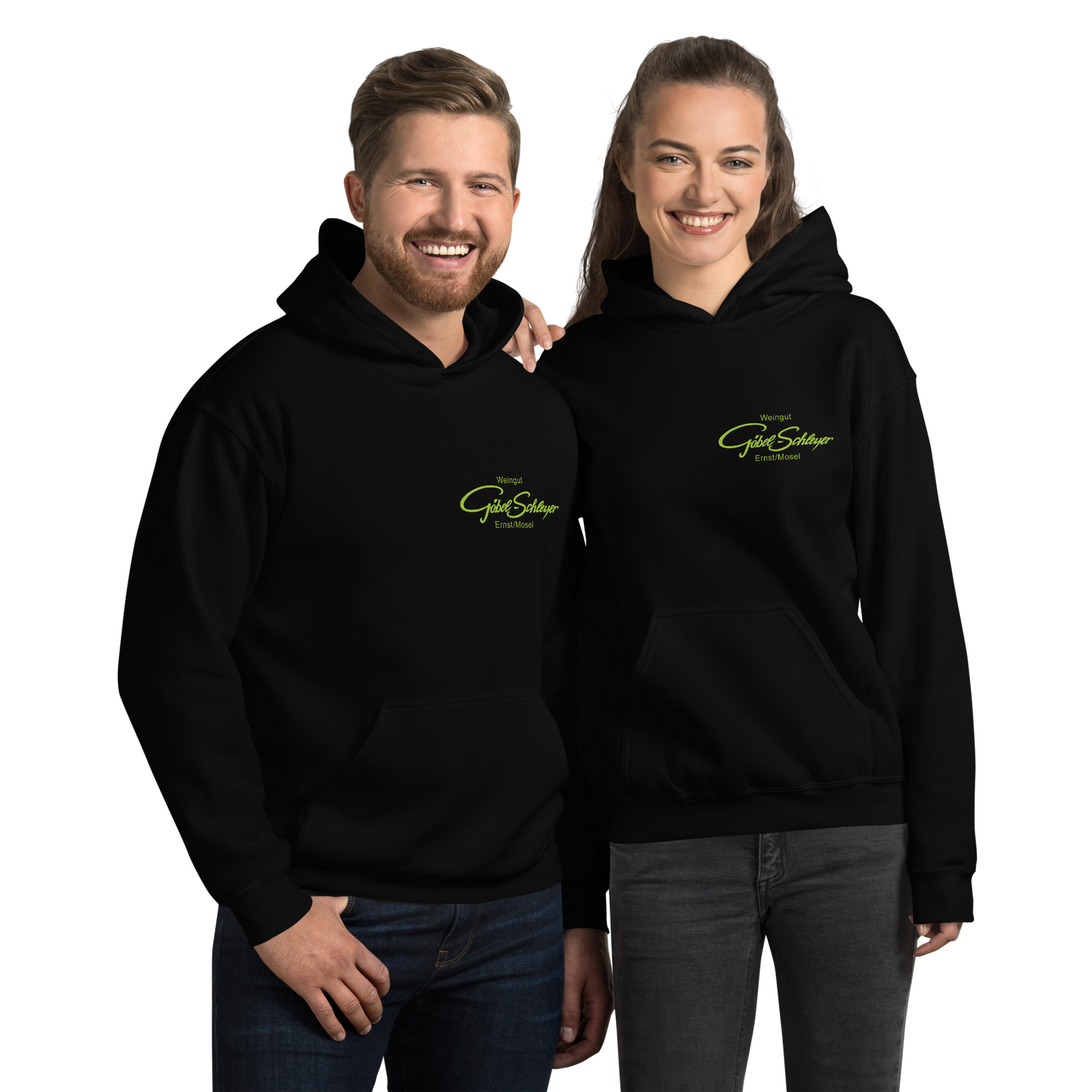 Hoodie mit Logo "Weingut Göbel-Schleyer"